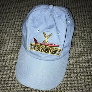 Chrysler Jeep Detroit Apba Gold Cup Hat Blue Adjustable
